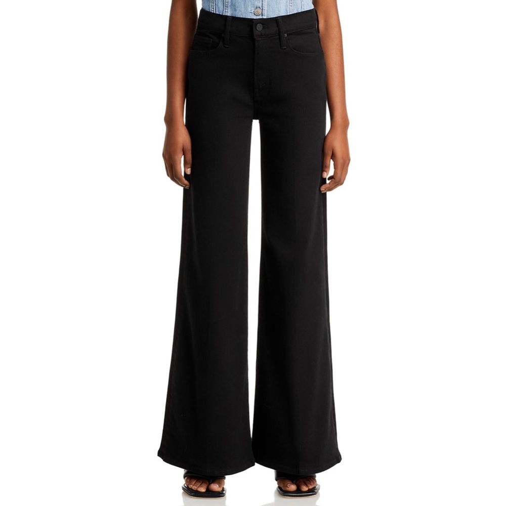 EUC size 30 MOTHER The Twister Sneak High Rise in Pitch jeans